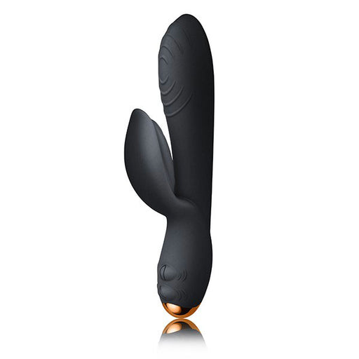 Rocks Off Everygirl Black Rechargeable Rabbit Vibrator - AEX Toys