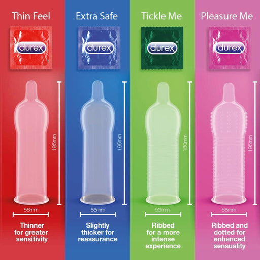 Durex Surprise Me Variety Condoms 40 Pack - AEX Toys