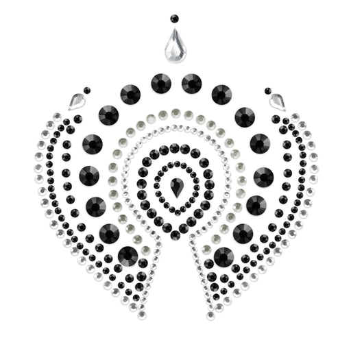 Bijoux Indiscrets Flamboyant Rhinestone Jewellery Black Silver - AEX Toys