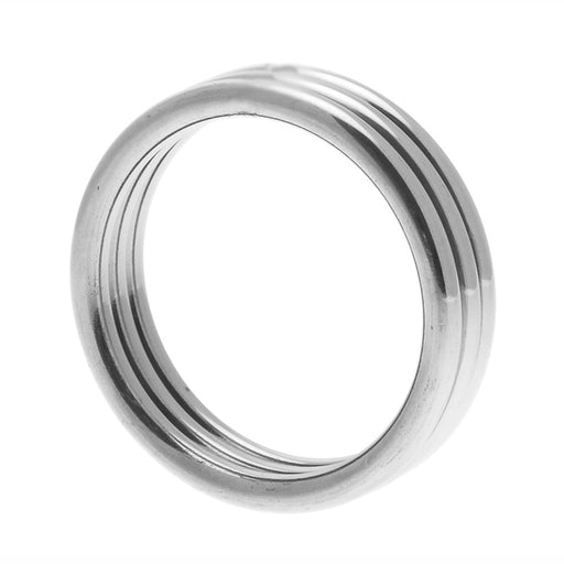 Echo Stainless Steel Triple Cock Ring ML - AEX Toys