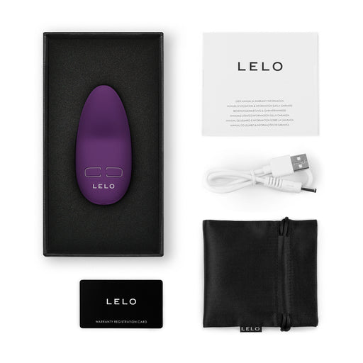 Lelo Lily 3 Dark Plum Petite Personal Massager - AEX Toys