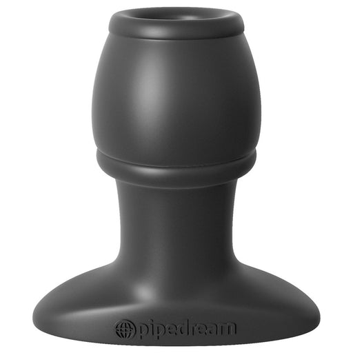Anal Fantasy Open Wide Black Tunnel Plug - AEX Toys