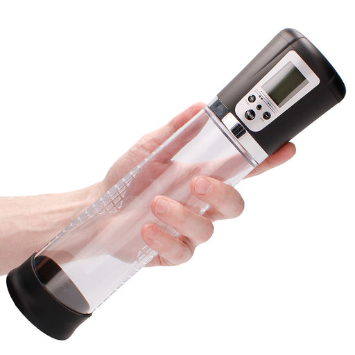 Premium Rechargeable Automatic LCD Penis Pump - AEX Toys
