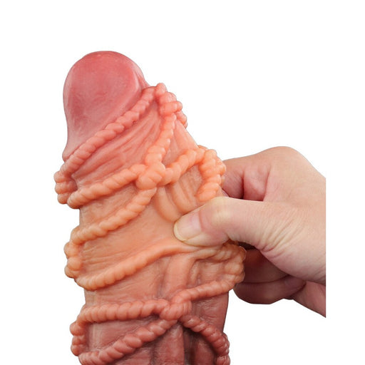 Lovetoy Extreme Dildo With Rope Pattern - AEX Toys