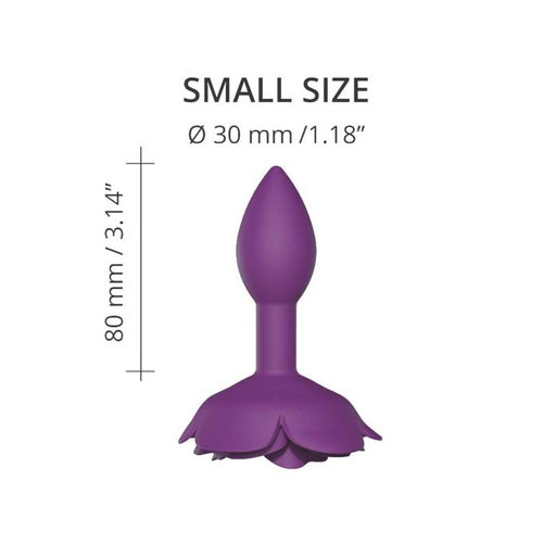 Love To Love Open Rose Small Butt Plug - AEX Toys