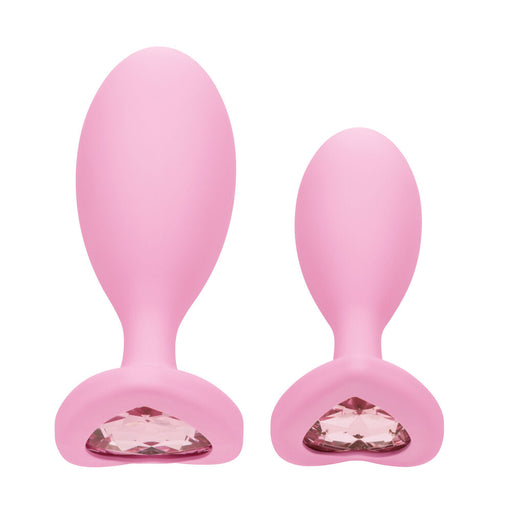 First Time Crystal Booty Duo Butt Plugs - AEX Toys