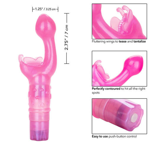 Butterfly Kiss GSpot Vibrator - AEX Toys