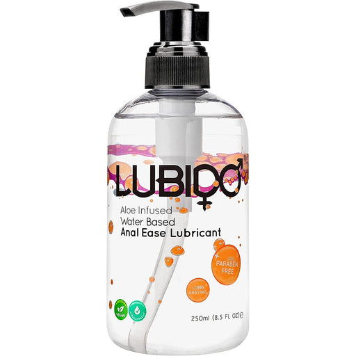 Lubido ANAL 250ml Paraben Free Water Based Lubricant - AEX Toys
