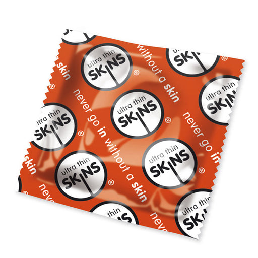 Skins Ultra Thin Condoms x50 (Red) - AEX Toys