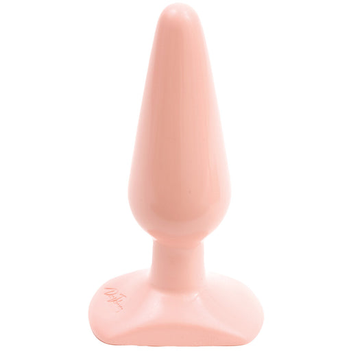 Classic Smooth Butt Plug Medium Flesh Pink - AEX Toys
