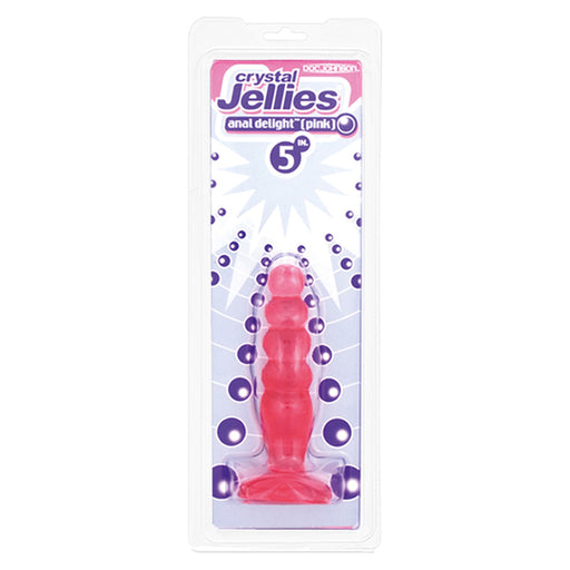 Crystal Jellies Anal Delight Butt Plug Pink - AEX Toys