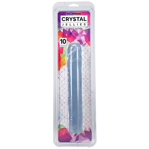 Crystal Jellies 10 Inch Dong Clear - AEX Toys