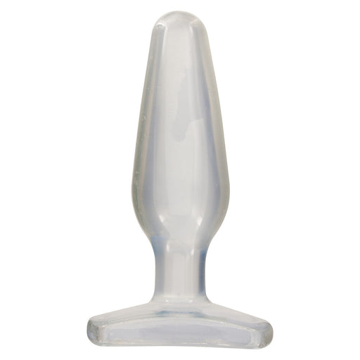 Crystal Jellies Medium Butt Plug Clear - AEX Toys