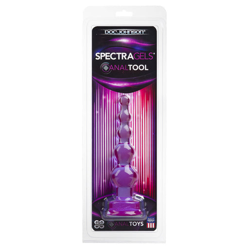 Spectragels Anal Probe Tool Purple - AEX Toys
