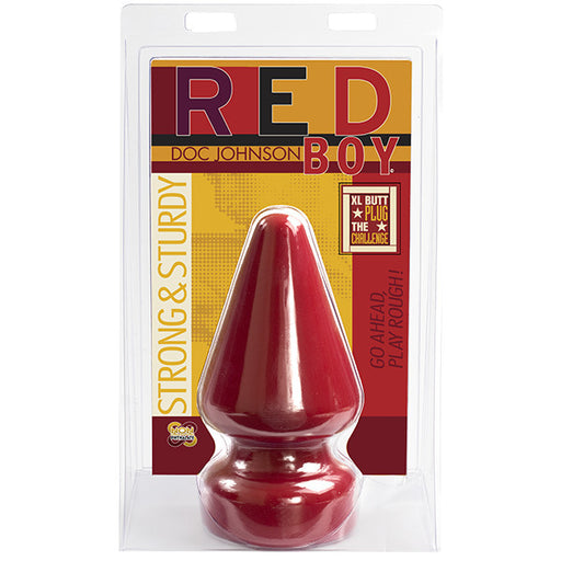 Red Boy The Challenge Butt Plug - AEX Toys