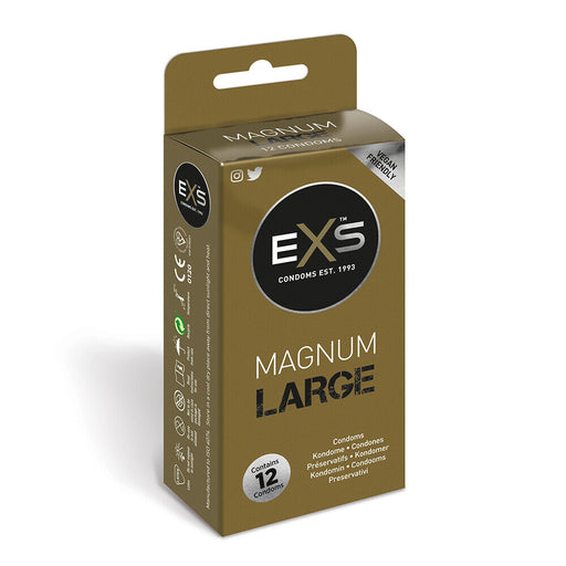 EXS Magnum Large Condoms 12 Pack - AEX Toys