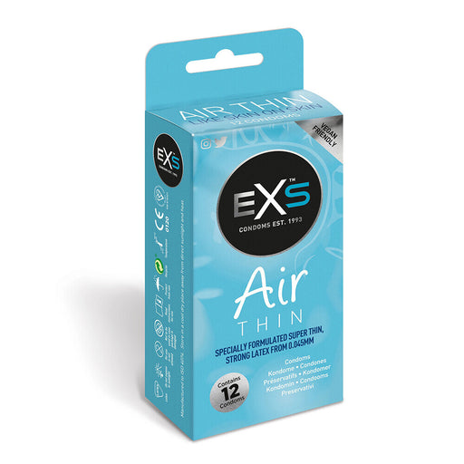 EXS Air Thin Condoms 12 Pack - AEX Toys