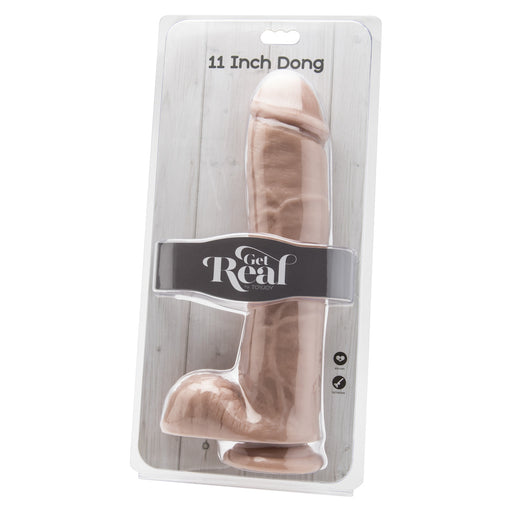 ToyJoy Get Real 11 Inch Dong With Balls Flesh Pink - AEX Toys