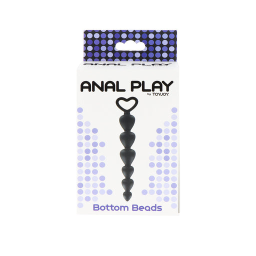 ToyJoy Anal Play Bottom Beads Black - AEX Toys