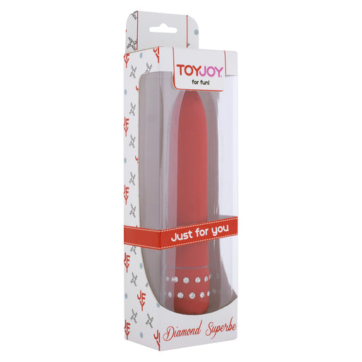 ToyJoy Diamond Red Superbe Mini Vibrator - AEX Toys