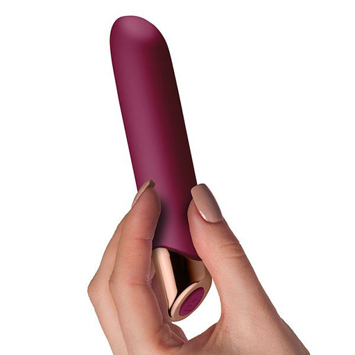 Rocks Off Chaiamo Burgundy Rechargeable Vibrator - AEX Toys