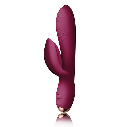 Rocks Off Everygirl Burgundy Rechargeable Rabbit Vibrator - AEX Toys