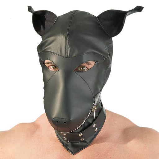Imitation Leather Dog Mask - AEX Toys