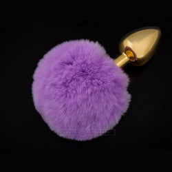 Dolce Piccante Jewellery Plug With Tail Small Purple - AEX Toys