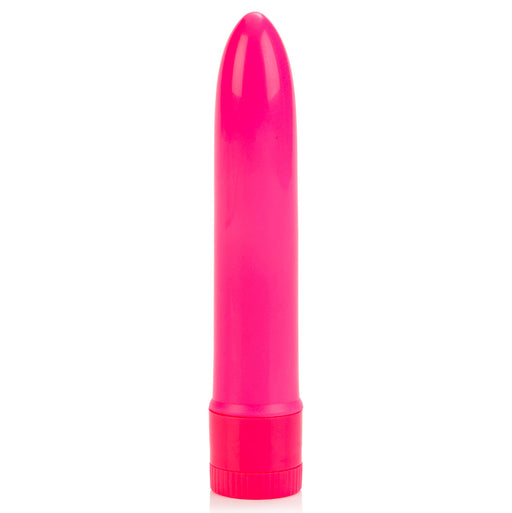Neon Pink Multi Speed Mini Vibrator - AEX Toys