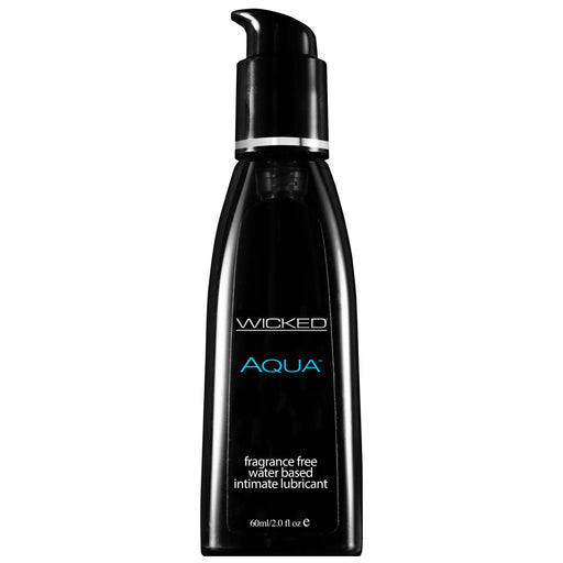 Wicked Aqua Fragrance Free Waterbase Lubricant 60mls - AEX Toys
