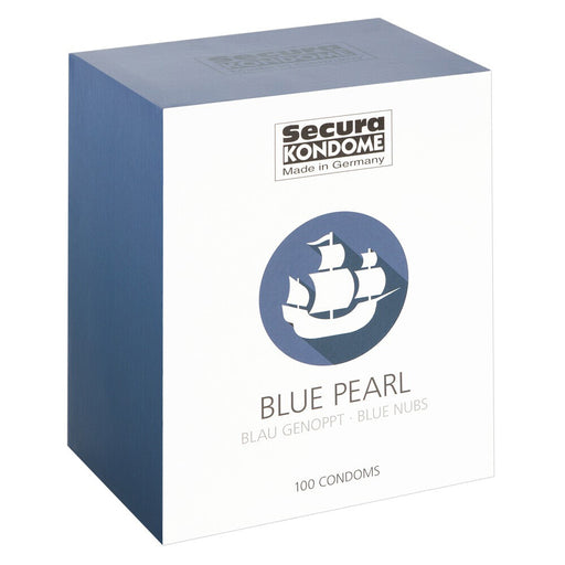 Secura Kondome Blue Pearl x100 Condoms - AEX Toys