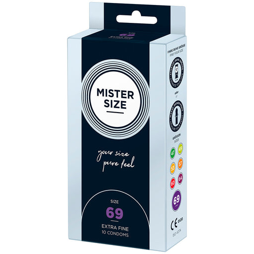 Mister Size 69mm Your Size Pure Feel Condoms 10 Pack - AEX Toys