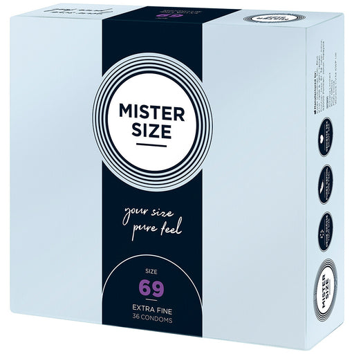 Mister Size 69mm Your Size Pure Feel Condoms 36 Pack - AEX Toys