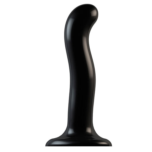 Strap On Me Prostate and G Spot Curved Dildo XLarge Black - AEX Toys
