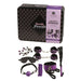 Secret Bondage Kit Black And Purple Collection - AEX Toys