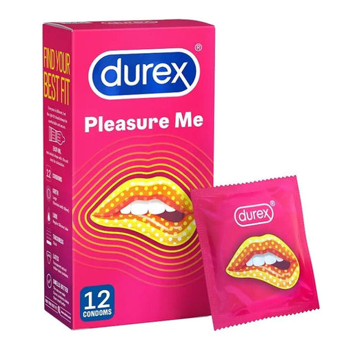 Durex Pleasure Me Ribbed And Dotted Condoms 12 Pack - AEX Toys