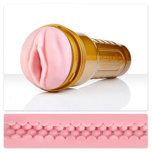 Fleshlight STU (Stamina Training Unit) Pink Vagina Masturbator - AEX Toys