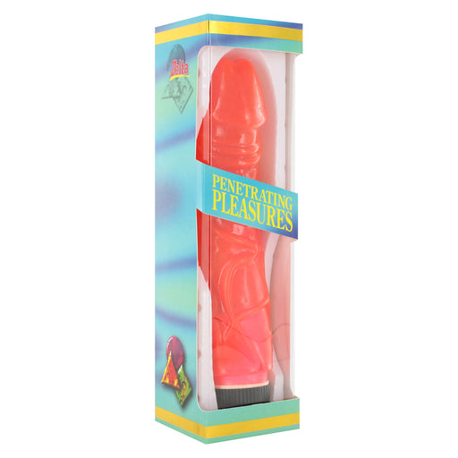 Jelly Vibrator Glitter Pink - AEX Toys
