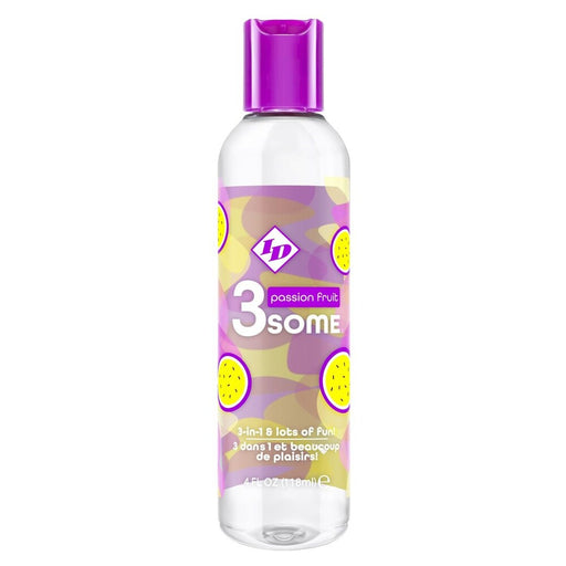 ID 3some Passion Fruit 3 In 1 Lubricant 118ml - AEX Toys