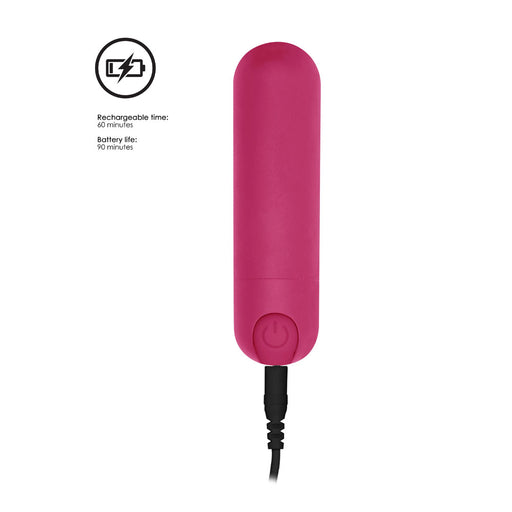 10 speed Rechargeable Bullet Pink - AEX Toys