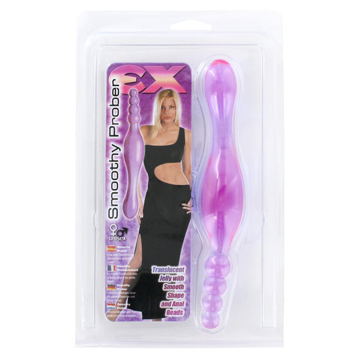 EX Smoothy Anal Prober Double Tip Probe - AEX Toys