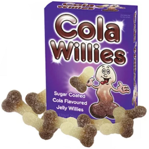 Sugar Coated Cola Flavoured Jelly Willies - AEX Toys