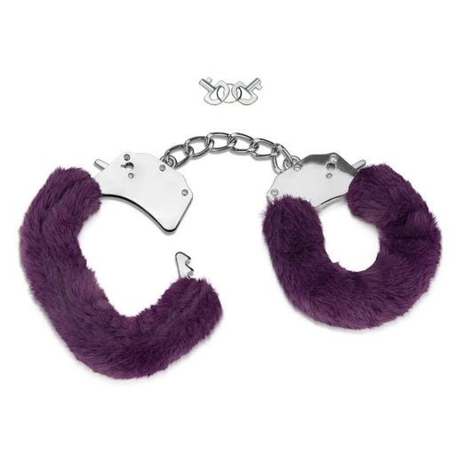Me You Us Furry Handcuffs Purple - AEX Toys