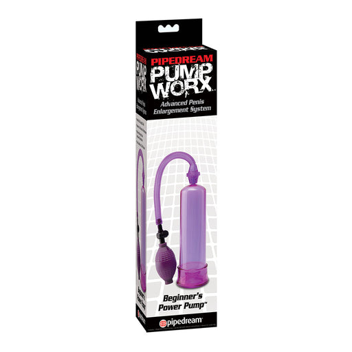 Pump Worx Beginners Power Pump Purple - AEX Toys