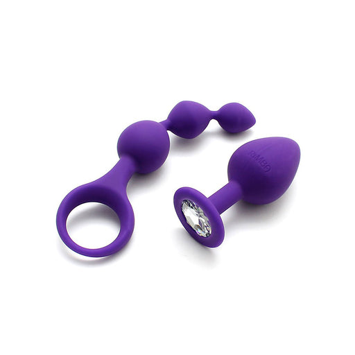 Barcelona Purple Anal Pleasure Play Set - AEX Toys