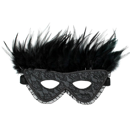 Satin Look Feather Mask - AEX Toys
