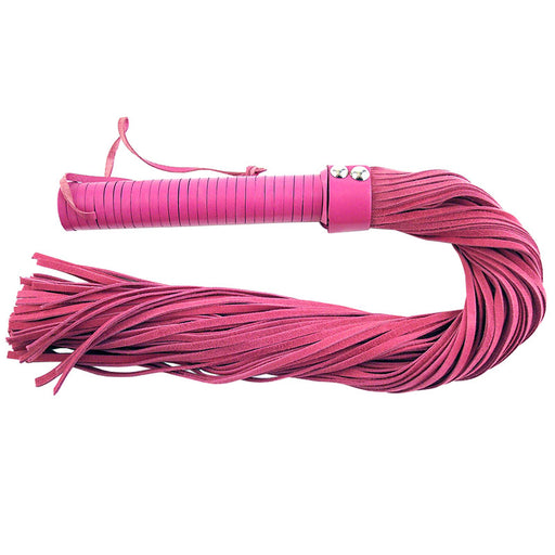 Rouge Garments Pink Suede Flogger - AEX Toys
