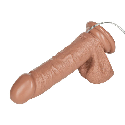 Emperor 6 Inch Life Like Vibrator Flesh Brown - AEX Toys