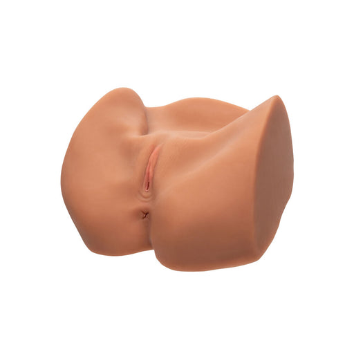 Stroke It Life Size Pussy Flesh Brown - AEX Toys