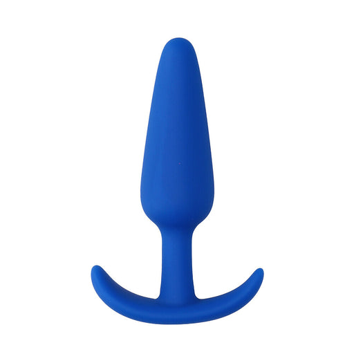 Beginners Size Slim Butt Plug Blue - AEX Toys